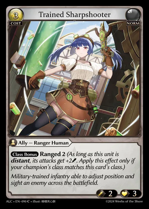 Trained Sharpshooter — Alchemical Revolution — Grand Archive