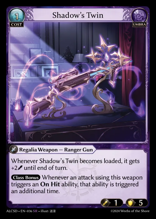 Shadow's Twin — Alchemical Revolution Starter Decks — Grand Archive