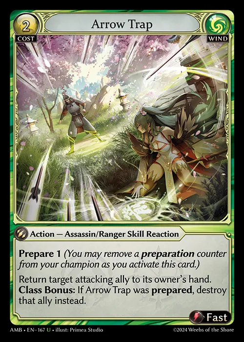 Arrow Trap — Mortal Ambition — Grand Archive TCG