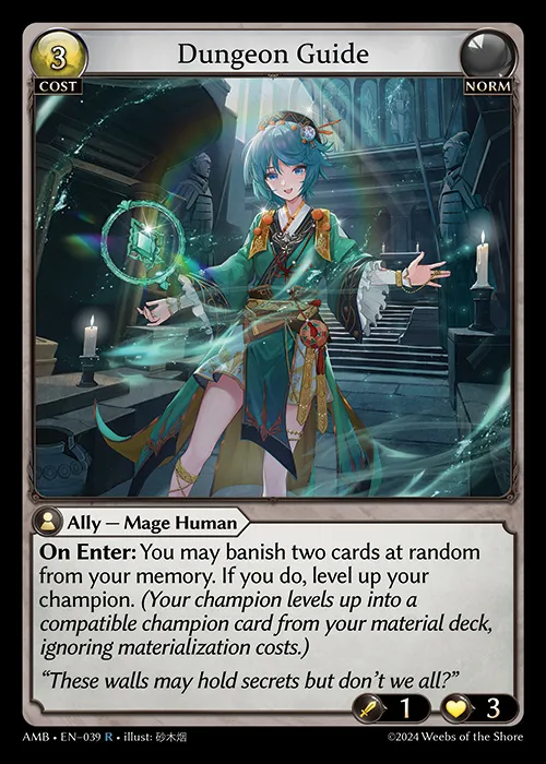 Dungeon Guide — Mortal Ambition — Grand Archive