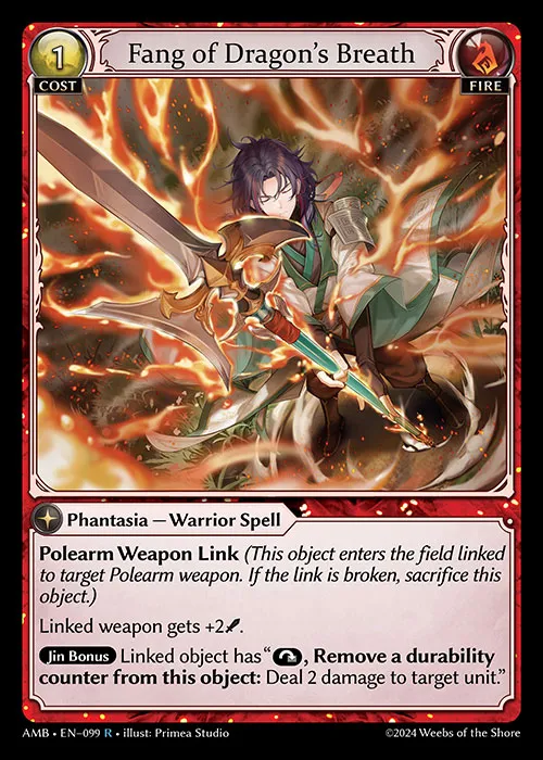 Fang of Dragon's Breath — Mortal Ambition — Grand Archive