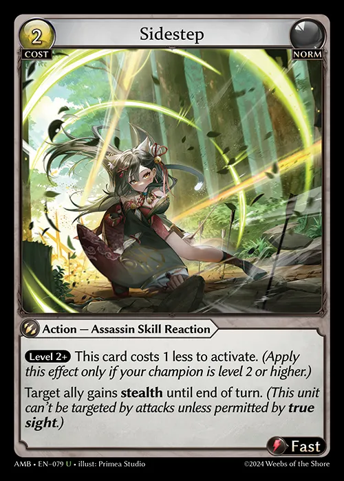 Sidestep — Mortal Ambition — Grand Archive TCG