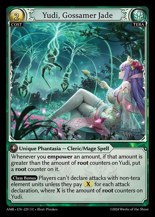 Yudi, Gossamer Jade — Mortal Ambition — Grand Archive