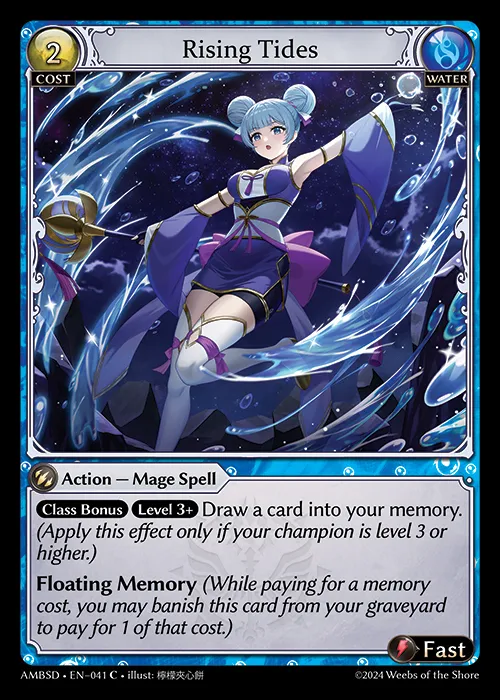 Rising Tides — Mortal Ambition Starter Decks — Grand Archive