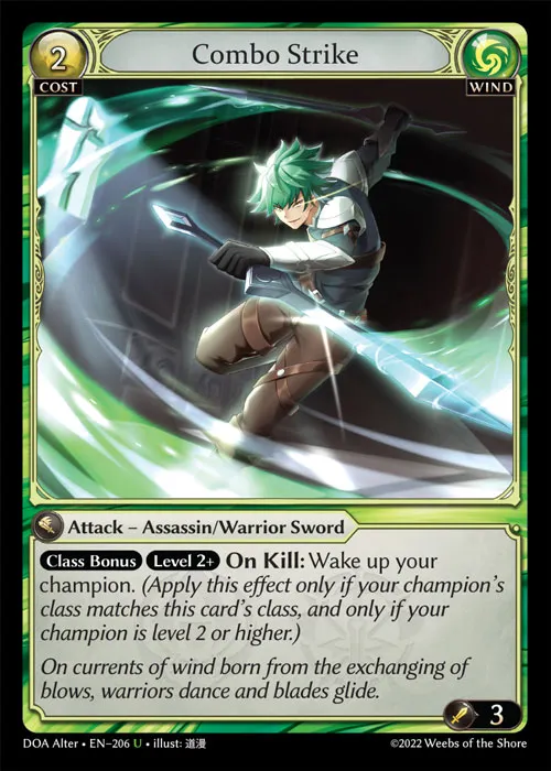 Combo Strike — Dawn of Ashes Alter Edition — Grand Archive