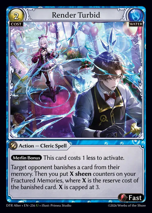 Render Turbid — Distorted Reflections Alter Edition — Grand Archive