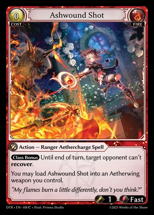 Ashwound Shot — Distorted Reflections — Grand Archive