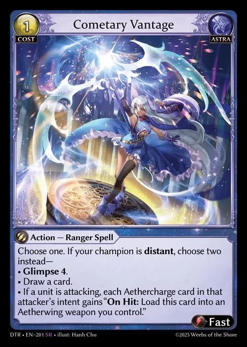 Cometary Vantage — Distorted Reflections — Grand Archive