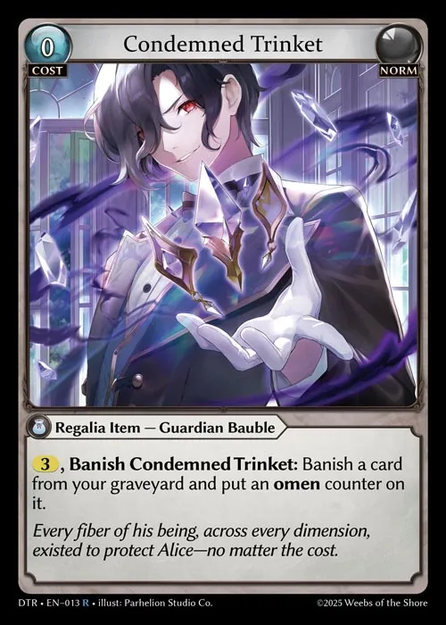 Condemned Trinket — Distorted Reflections — Grand Archive