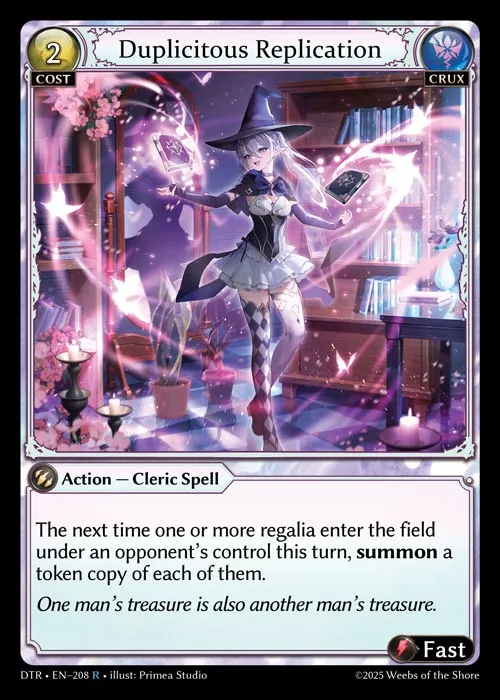 Duplicitous Replication — Distorted Reflections — Grand Archive