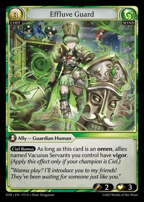 Effluve Guard — Distorted Reflections — Grand Archive