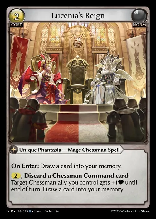 Lucenia's Reign — Distorted Reflections — Grand Archive