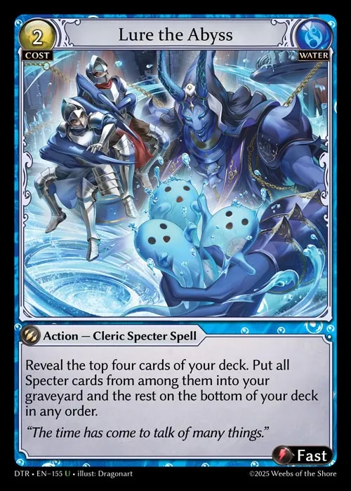 Lure the Abyss — Distorted Reflections — Grand Archive