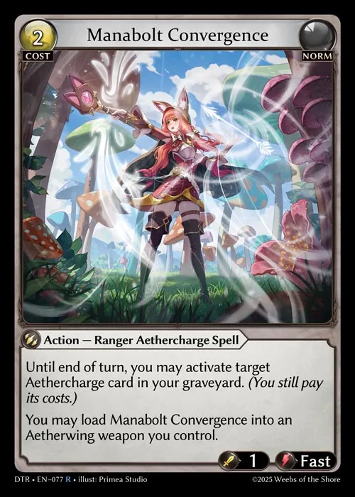 Manabolt Convergence — Distorted Reflections — Grand Archive TCG