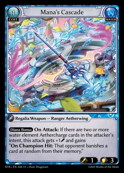 Mana's Cascade — Distorted Reflections — Grand Archive