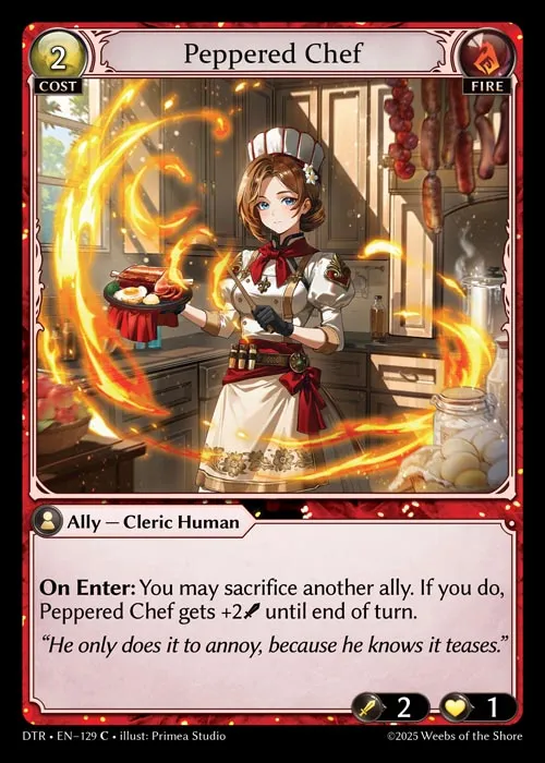 Peppered Chef — Distorted Reflections — Grand Archive