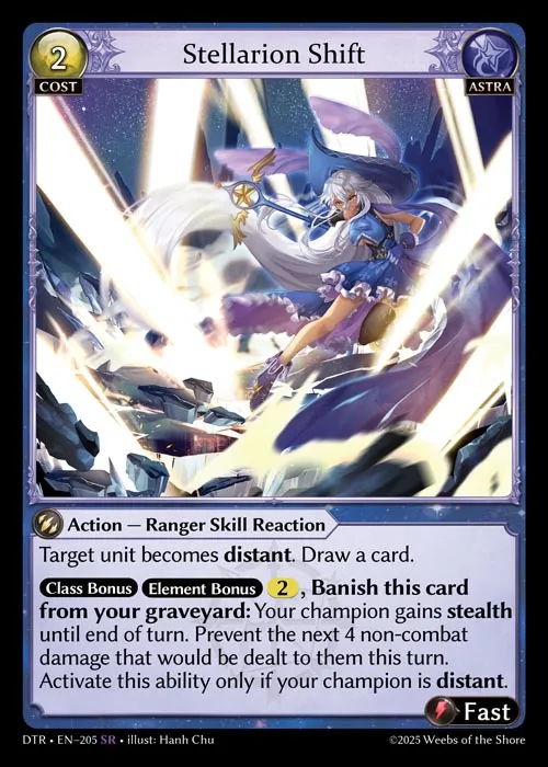 Stellarion Shift — Distorted Reflections — Grand Archive