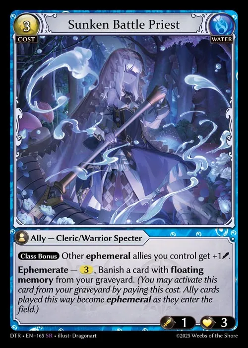 Sunken Battle Priest — Distorted Reflections — Grand Archive