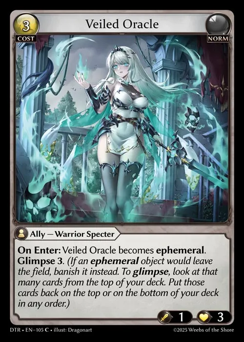 Veiled Oracle — Distorted Reflections — Grand Archive