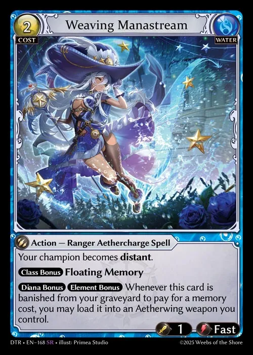 Weaving Manastream — Distorted Reflections — Grand Archive