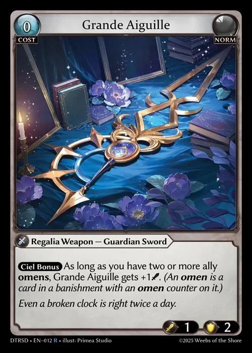 Grande Aiguille — Distorted Reflections Starter Decks — Grand Archive