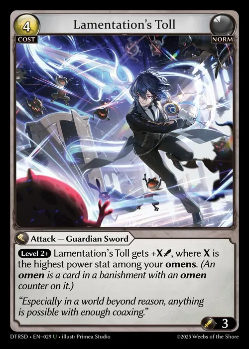 Lamentation's Toll — Distorted Reflections Starter Decks — Grand Archive