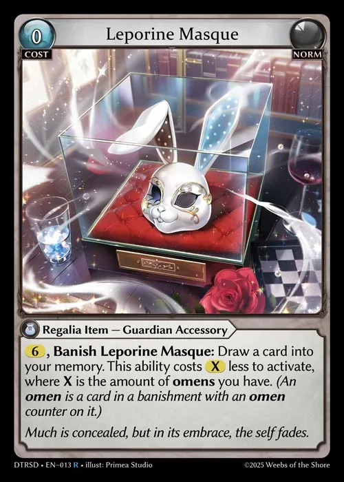 Leporine Masque — Distorted Reflections Starter Decks — Grand Archive