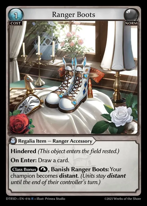 Ranger Boots — Distorted Reflections Starter Decks — Grand Archive