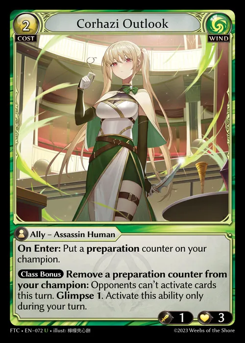 Corhazi Outlook — Fractured Crown — Grand Archive