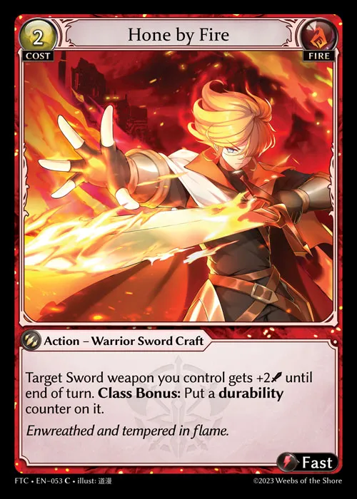 Hone by Fire — Fractured Crown — Grand Archive