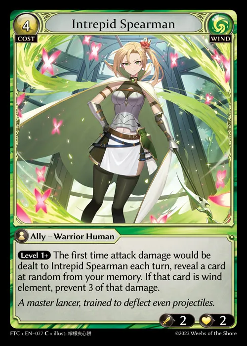 Intrepid Spearman — Fractured Crown — Grand Archive