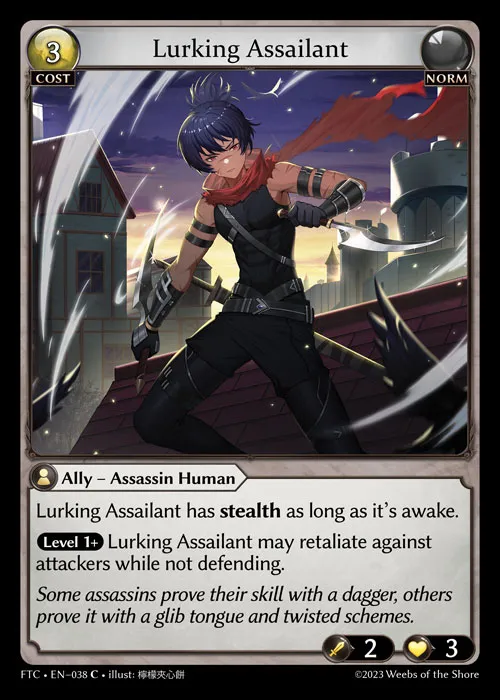 Lurking Assailant — Fractured Crown — Grand Archive