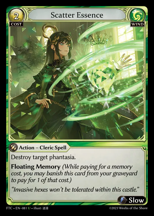 Scatter Essence — Fractured Crown — Grand Archive