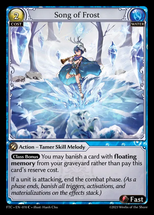 Song of Frost — Fractured Crown — Grand Archive