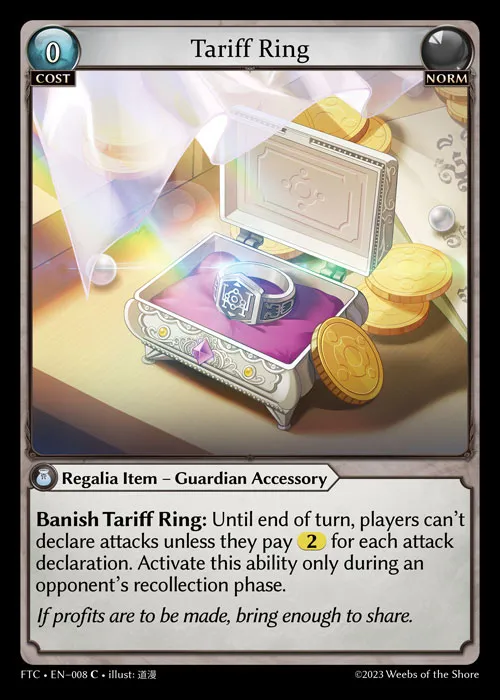 Tariff Ring — Fractured Crown — Grand Archive