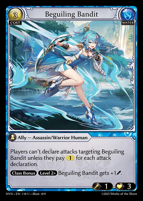 Beguiling Bandit — Abyssal Heaven — Grand Archive