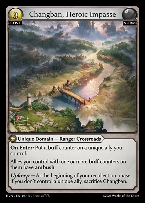 Changban, Heroic Impasse — Abyssal Heaven — Grand Archive