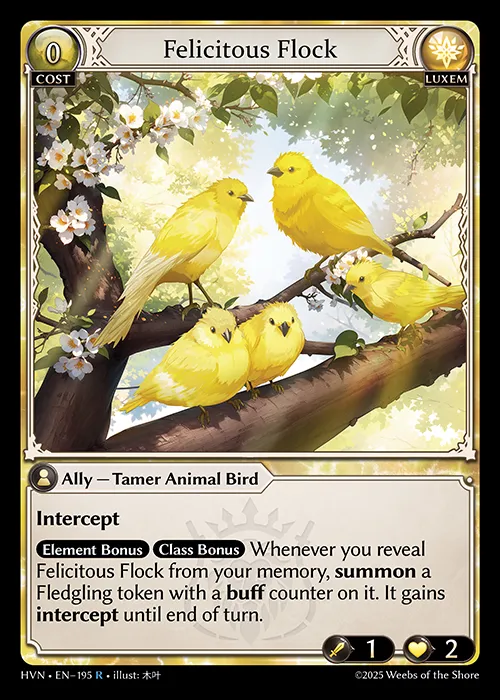 Felicitous Flock — Abyssal Heaven — Grand Archive