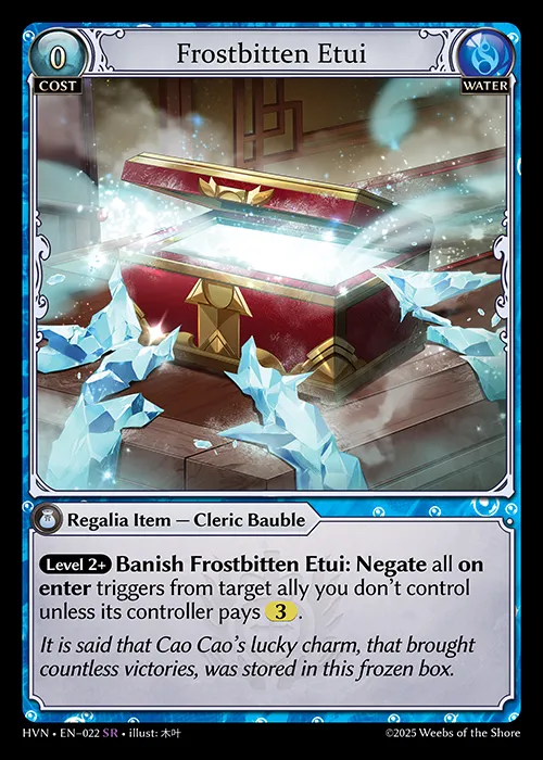 Frostbitten Etui — Abyssal Heaven — Grand Archive