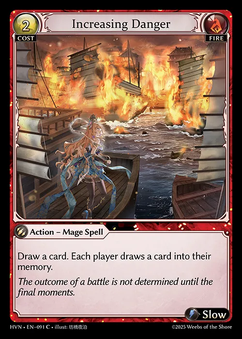 Increasing Danger — Abyssal Heaven — Grand Archive
