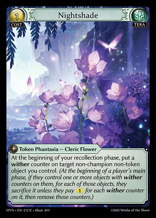 Nightshade — Abyssal Heaven — Grand Archive