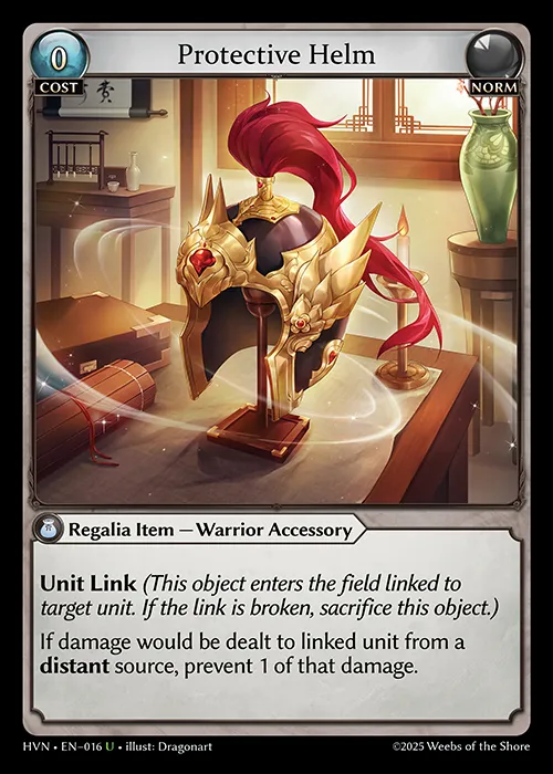 Protective Helm — Abyssal Heaven — Grand Archive