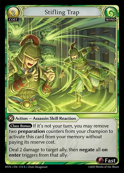 Stifling Trap — Abyssal Heaven — Grand Archive
