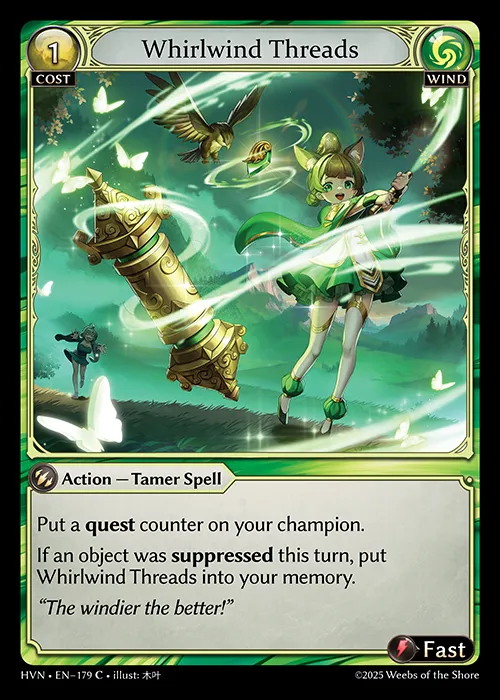 Whirlwind Threads — Abyssal Heaven — Grand Archive