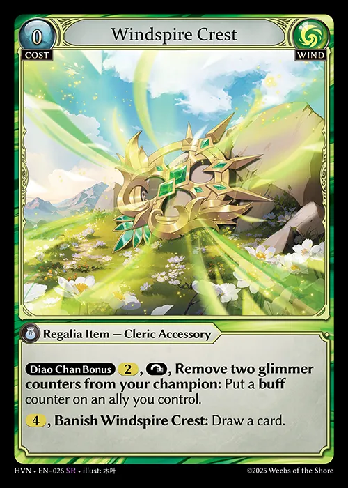 Windspire Crest — Abyssal Heaven — Grand Archive