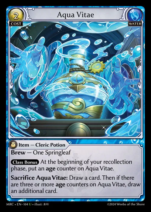 Aqua Vitae — Mercurial Heart — Grand Archive