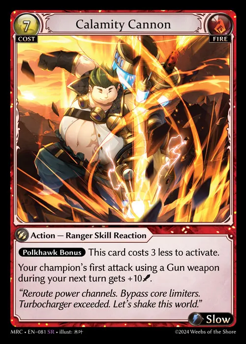 Calamity Cannon — Mercurial Heart — Grand Archive