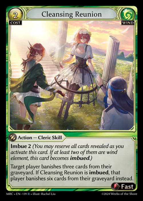 Cleansing Reunion — Mercurial Heart — Grand Archive