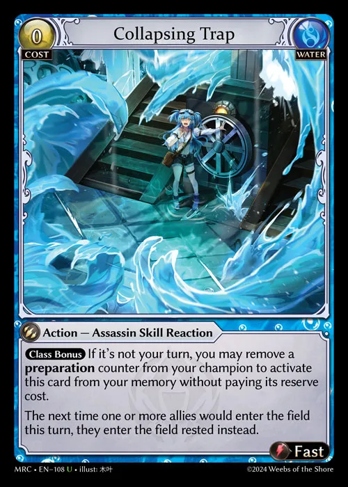 Collapsing Trap — Mercurial Heart — Grand Archive