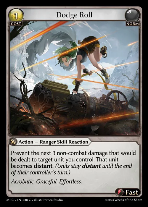 Dodge Roll — Mercurial Heart — Grand Archive